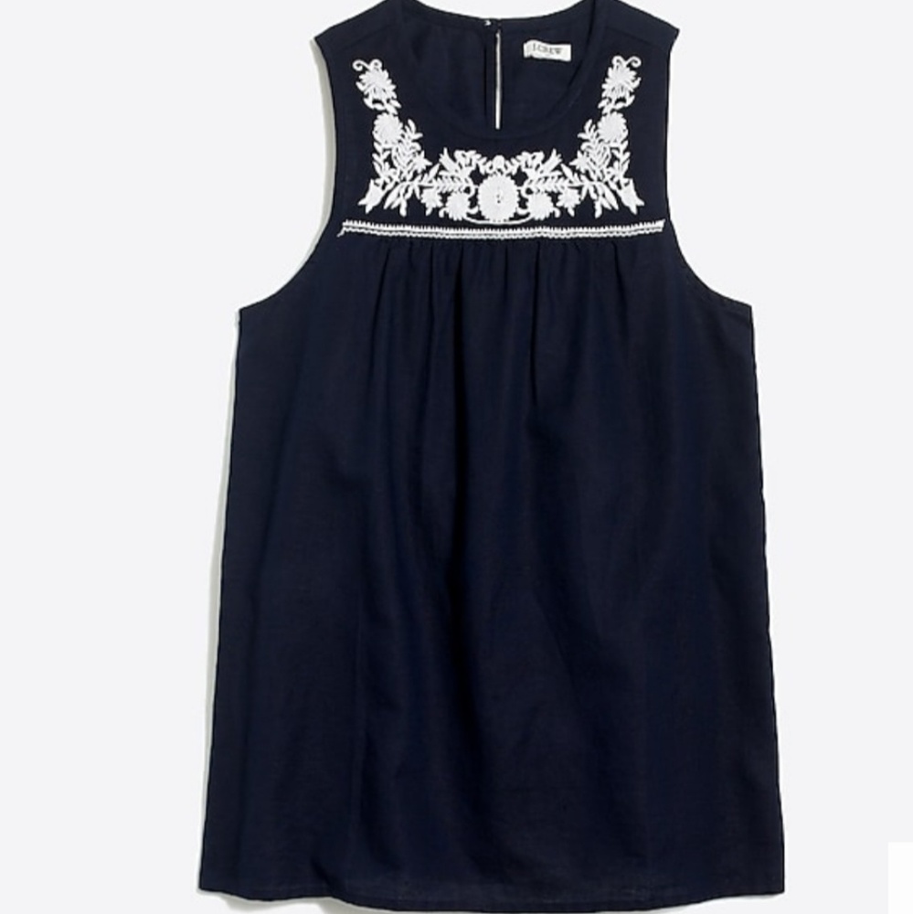 🆕 J. Crew Women's Embroidered Blouse 🆕